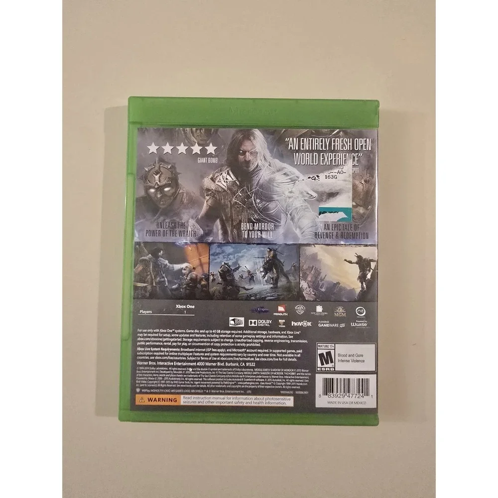 Middle-Earth: Shadow of Mordor Game of the Year Edition - Microsoft Xbox One